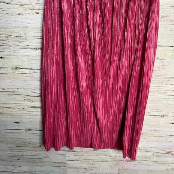 Per una pink  sparkly skirt midi NWT - Picture 7 of 8